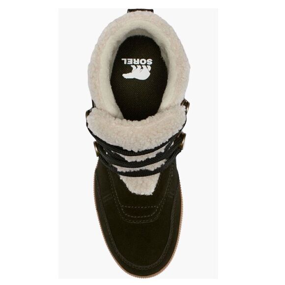 Sorel | Out N About Faux Shearling Booties - Picture 3 of 8